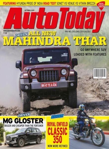 Auto Today – October 2020 Cover