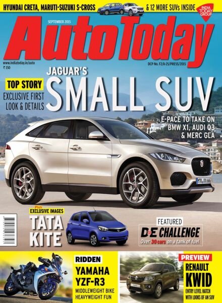 Auto Today – September 2015 Cover
