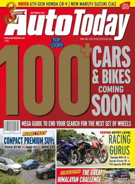 Auto Today – September 2018 Cover