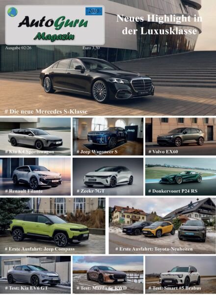 Autoguruat Magazin – Februar 2026 Cover