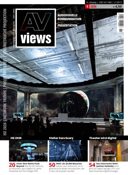 AV-views – Nr 1 2026 Cover