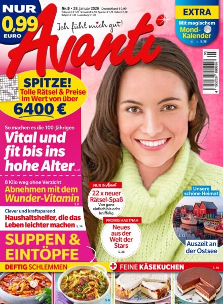 Avanti – 28 Januar 2026 Cover