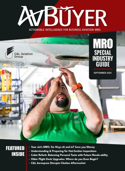 AvBuyer’s MRO Special Industry Guide – September 2025 Cover