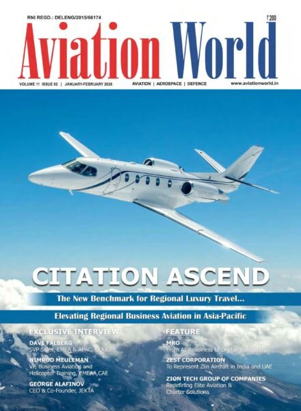 Aviation World Magazine – January-February 2026 Cover