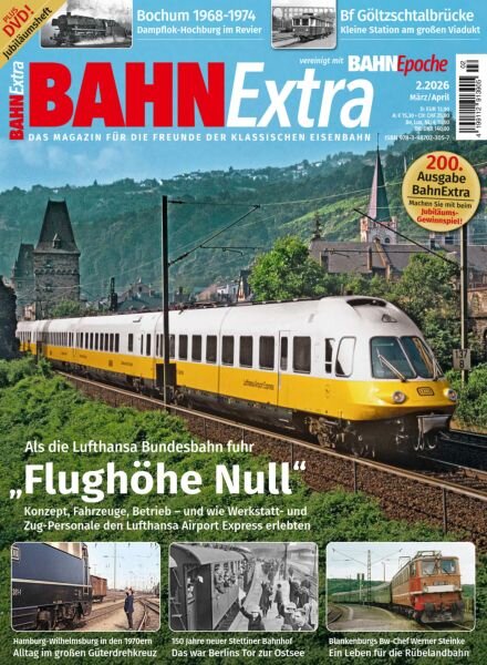 Bahn Extra – Marz-April 2026 Cover