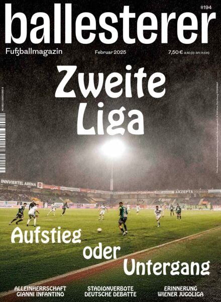 Ballesterer Magazin – Februar 2025 Cover