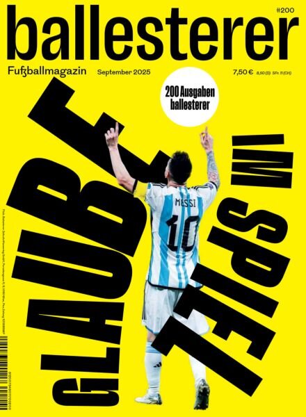 Ballesterer Magazin – September 2025 Cover