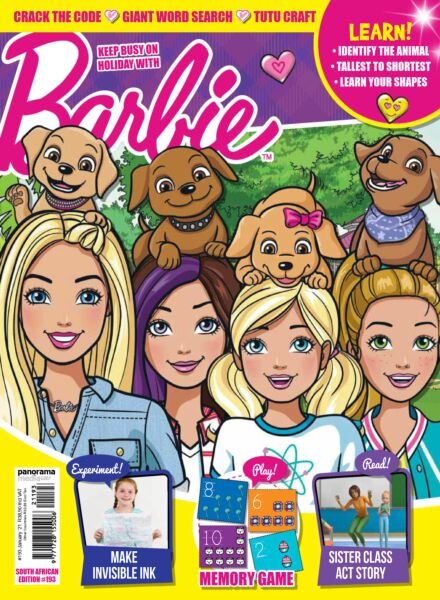 Barbie South Africa – January 2021 Cover