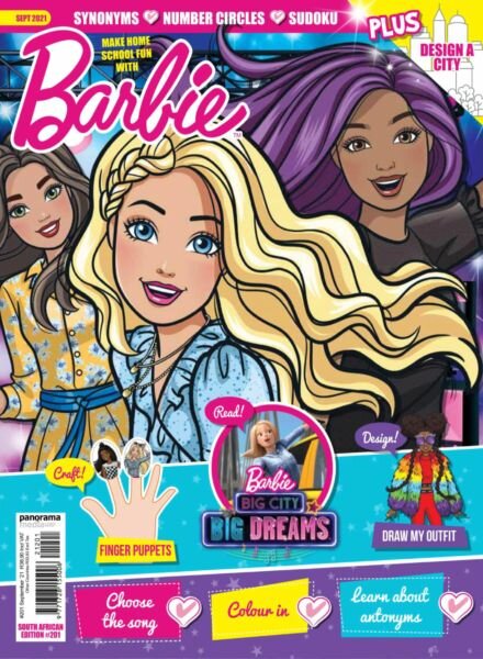 Barbie South Africa – September 2021 Cover