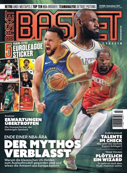 Basket Germany – Marz 2026 Cover