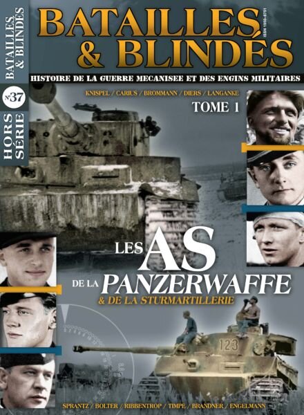 Batailles & Blindes – Hors-Serie N 37 – Juillet-Aout 2018 Cover