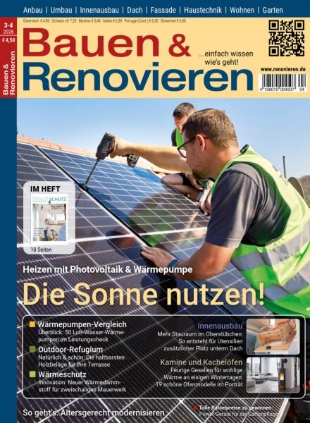 Bauen & Renovieren – Marz-April 2026 Cover