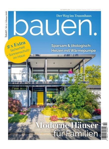 bauen – Februar 2026 Cover