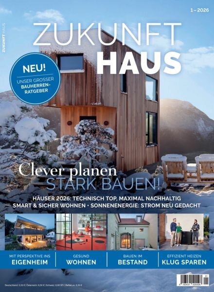 Bauen furs Klima – Ausgabe 1 2026 Cover