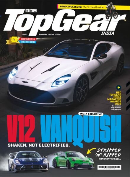 BBC Top Gear India – Annual 2025 Cover