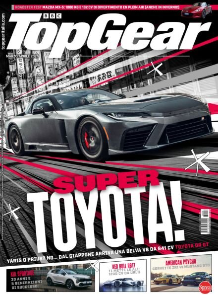 BBC Top Gear Italia – Marzo-Aprile 2026 Cover
