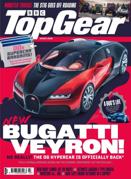 BBC Top Gear UK – March 2026 Cover