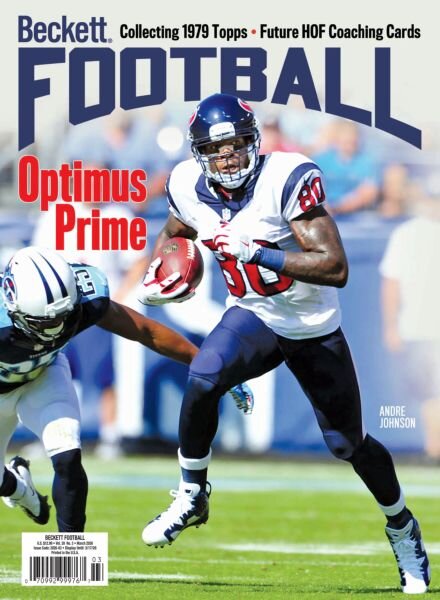 Beckett Football – March 2026 Cover