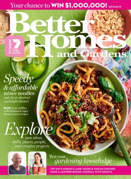 Better Homes and Gardens Australia – March 2026 Cover