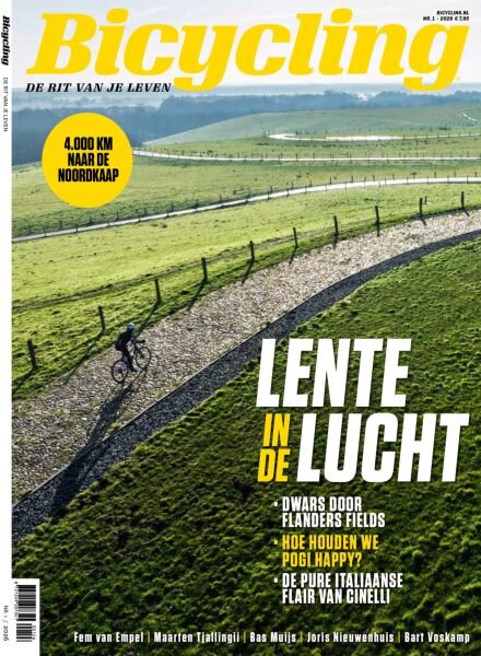 Bicycling Nederland – Februari 2026 Cover