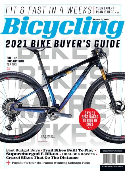 Bicycling South Africa – January-February 2021 Cover
