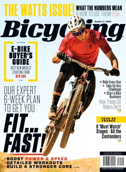 Bicycling South Africa – July-August 2021 Cover