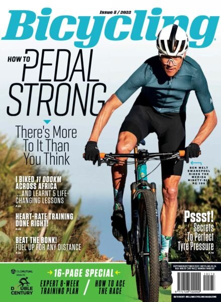 Bicycling South Africa – September-October 2022 Cover