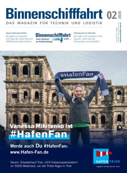 Binnenschifffahrt – Februar 2026 Cover