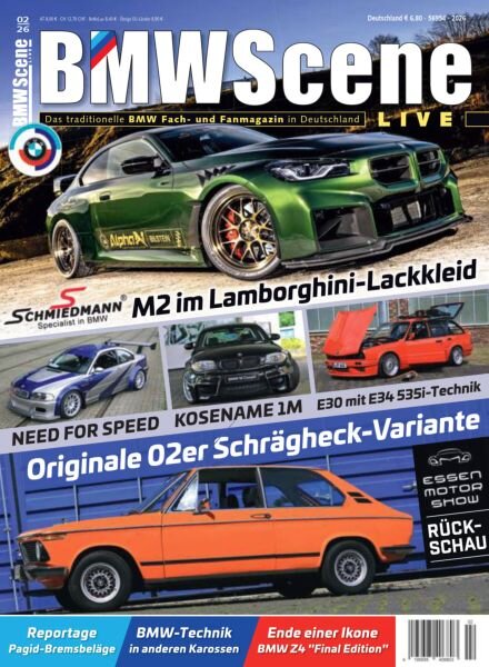 BMW Scene Live – Nr 2 2026 Cover