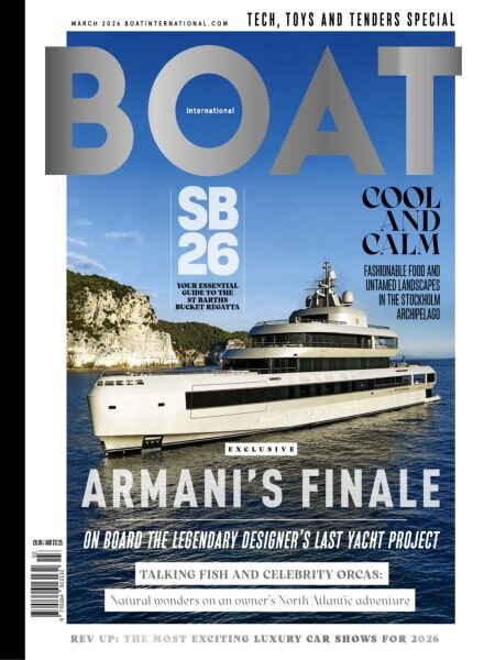 Boat International – March 2026 Cover