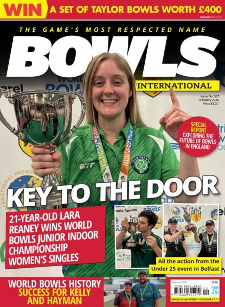 Bowls International – February 2026 Cover