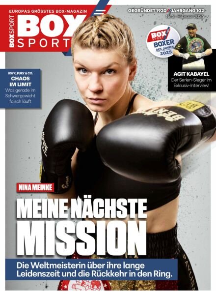 BoxSport – Februar 2026 Cover
