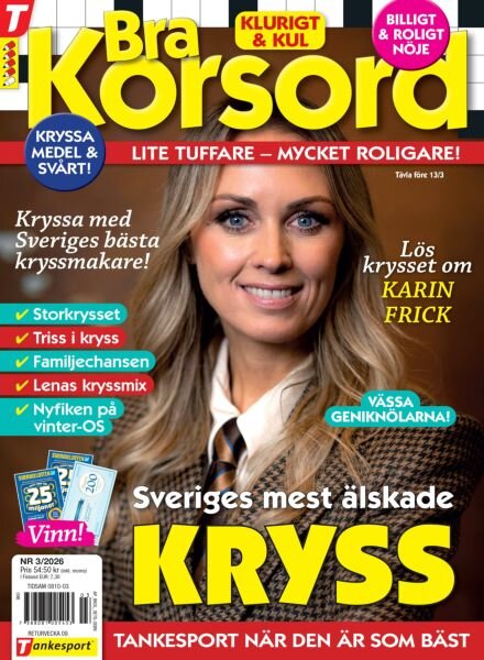 Bra Korsord – 4 Februari 2026 Cover
