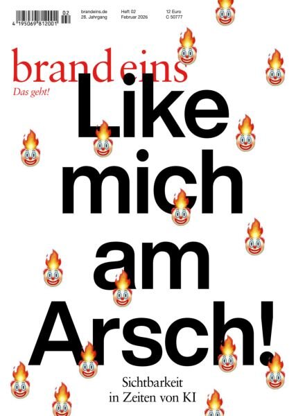 Brand Eins – Februar 2026 Cover