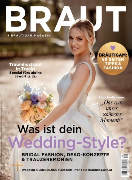 Braut & Brautigam Austria – Februar 2026 Cover