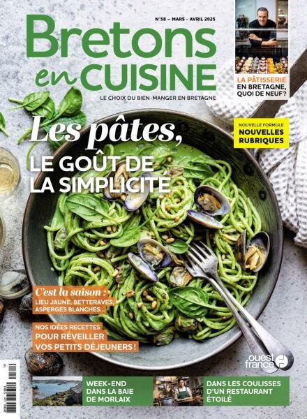 Bretons en Cuisine – Mars-Avril 2025 Cover