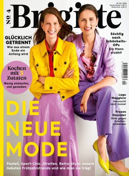 Brigitte Magazin – Nr 4 2026 Cover
