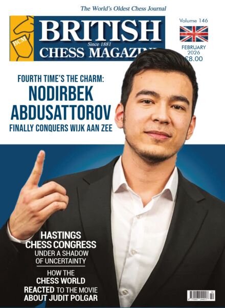 British Chess Magazine – February 2026 Cover