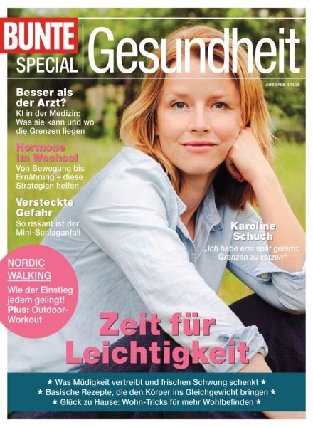 Bunte Gesundheit – Februar 2026 Cover