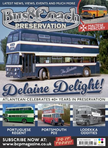 Bus & Coach Preservation – March 2026 Cover
