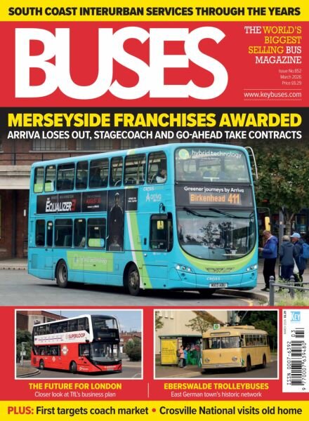 Buses Magazine – March 2026 Cover