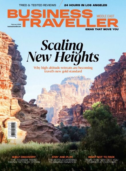 Business Traveller Middle East – February 2026 Cover