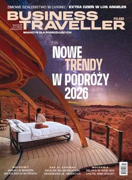 Business Traveller Poland – January-February 2026 Cover
