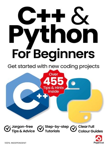 C++ & Python For Beginners – March 2026 Cover