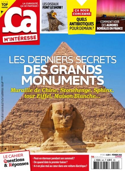 ca M’Interesse – Fevrier 2026 Cover
