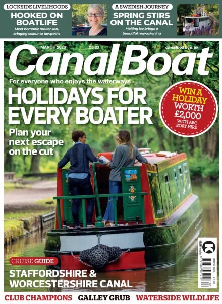Canal Boat – March 2026 Cover