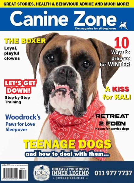 Canine Zone – April-May 2019 Cover