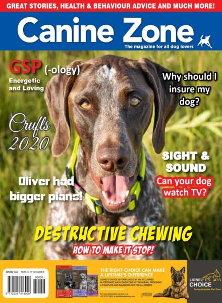 Canine Zone – April-May 2020 Cover