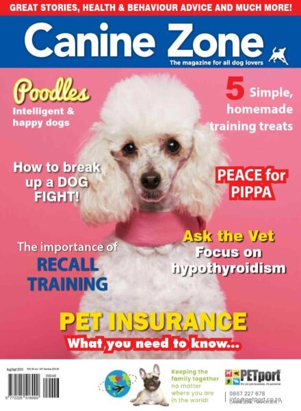 Canine Zone – August-September 2019 Cover