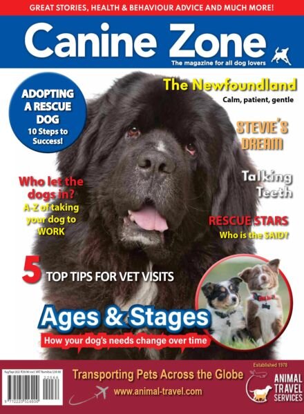 Canine Zone – August-September 2022 Cover